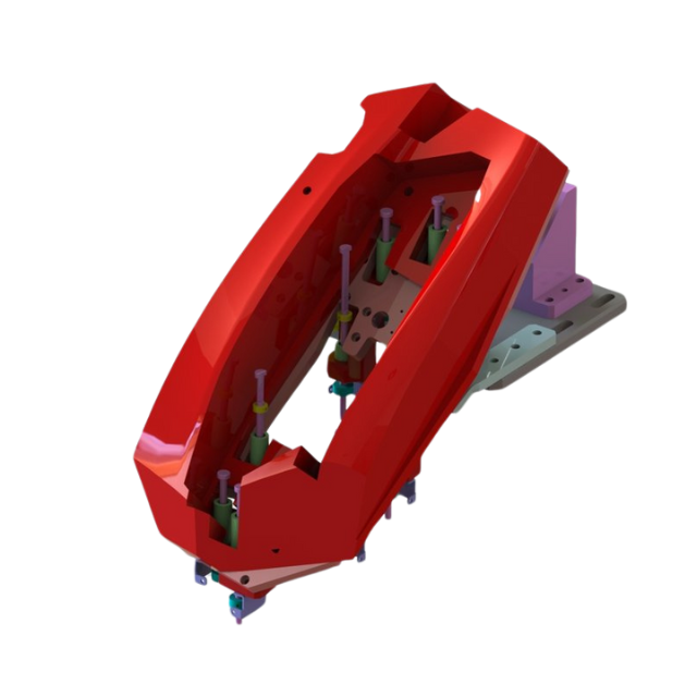 Diseño 3D de máquina